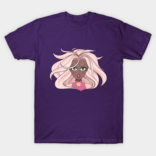 Anime Girl T-Shirt by AmberCreator